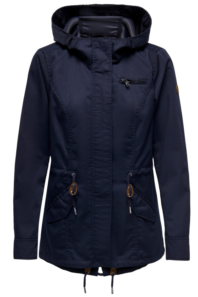ONLLORCA CANVAS PARKA CC OTW NOOS 15216452 BLUE GRAPHITE